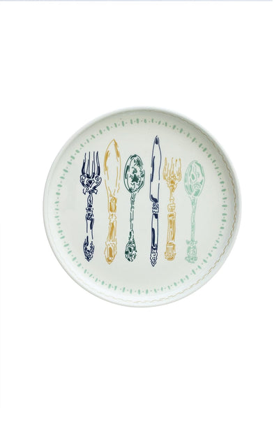 Illustration Series Wall Plate - Cutlery