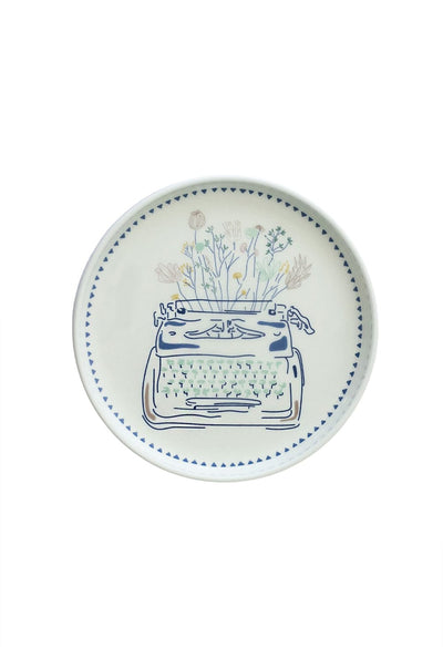 Illustration Series Wall Plate - Typewriter