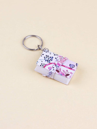 Kindred Spirits Handpainted Mini Notebook Keychain