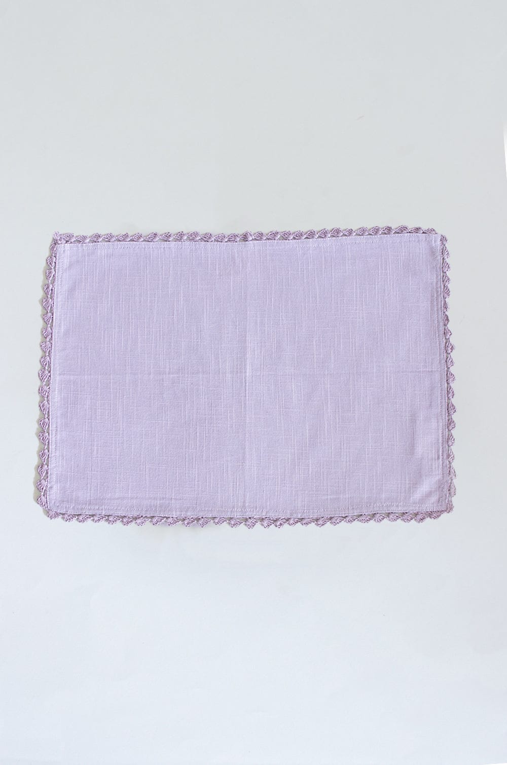 Lavender Fields Hand Crochet Placemats - Set of 6