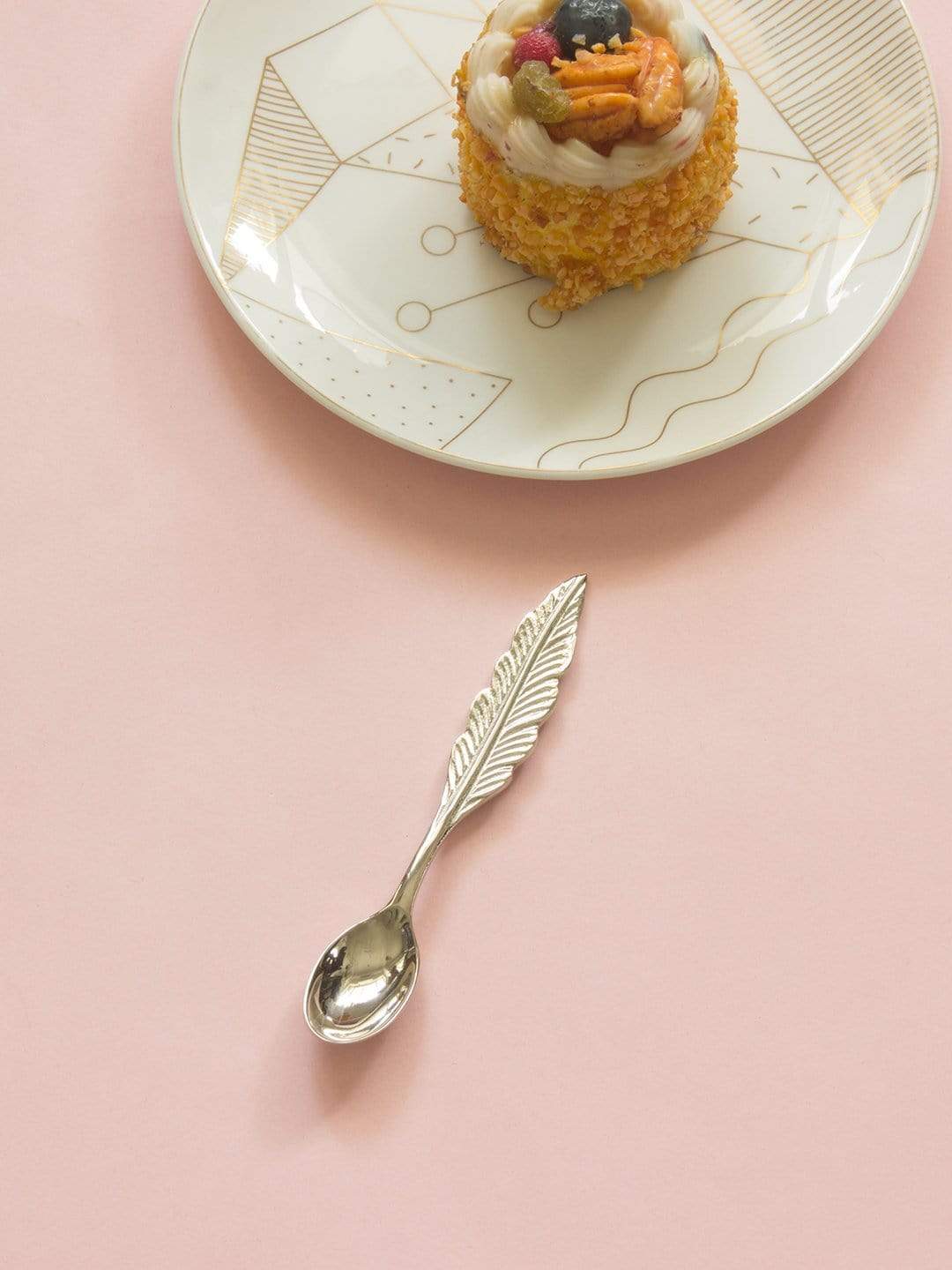Leaf Dessert Spoons - Set of 6