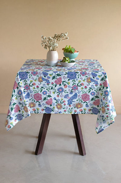 Midsummer Cotton Table cover - 4 Seater