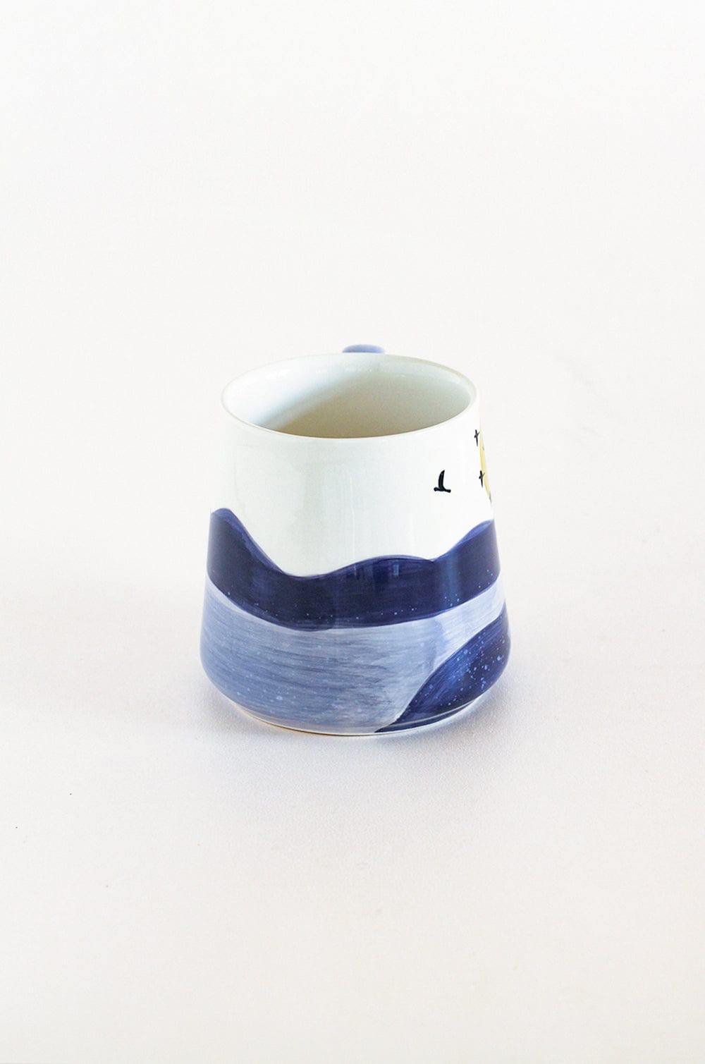  Mugs Blue Wilderness Handpainted Ceramic Mug - Wilderness Handpainted Ceramic Mug - The Wishing Chair 
