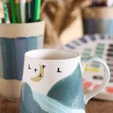 Mugs Wilderness Handpainted Ceramic Mug - Wilderness Handpainted Ceramic Mug - The Wishing Chair 