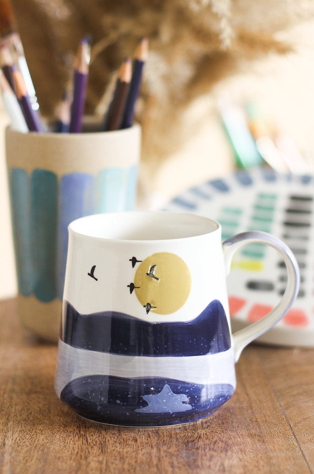  Mugs Wilderness Handpainted Ceramic Mug - Wilderness Handpainted Ceramic Mug - The Wishing Chair 