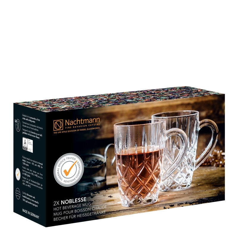 Nachtmann Noblesse Hot Beverage Mug 2 Pc Set