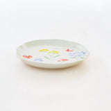  Plates Wildflower Meadow Handpainted Ceramic Plates - Set of 4 - Wildflower Meadow Handpainted Ceramic Plates - Set of 4 - The Wishing Chair 