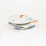  Plates Wildflower Meadow Handpainted Ceramic Side Plates - Set of 4 - Wildflower Meadow Handpainted Ceramic Side Plates - Set of 4 - The Wishing Chair 