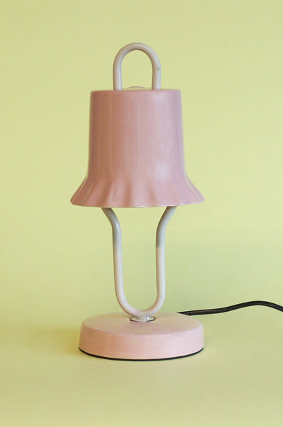 Serenity Scalloped Ceramic Lamp