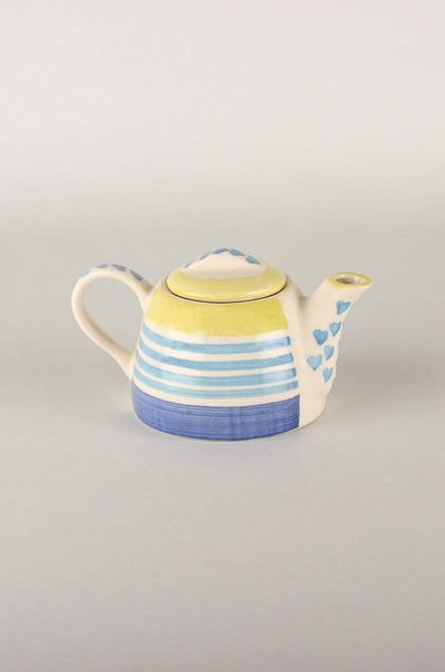 Teapot & Teacup Saucers Diyas - Hearts - Set of 3