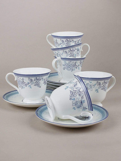 The Color Of Water Tea Cup & Saucer- Set Of 6