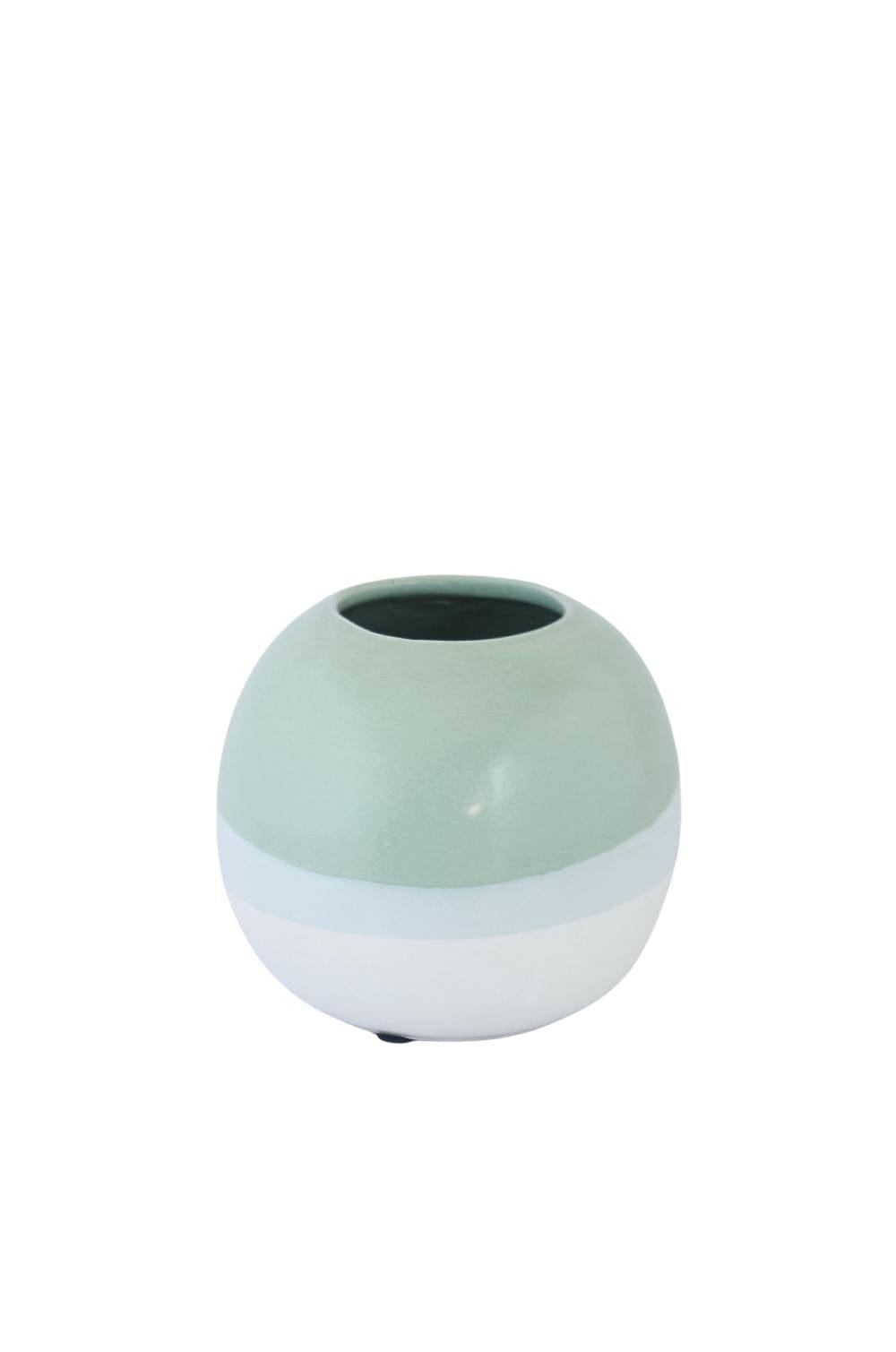 The Oblong Vase- Mint Green