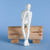  The Thinking Man Wooden Décorative Accent - The Thinking Man Wooden Décorative Accent - The Wishing Chair 
