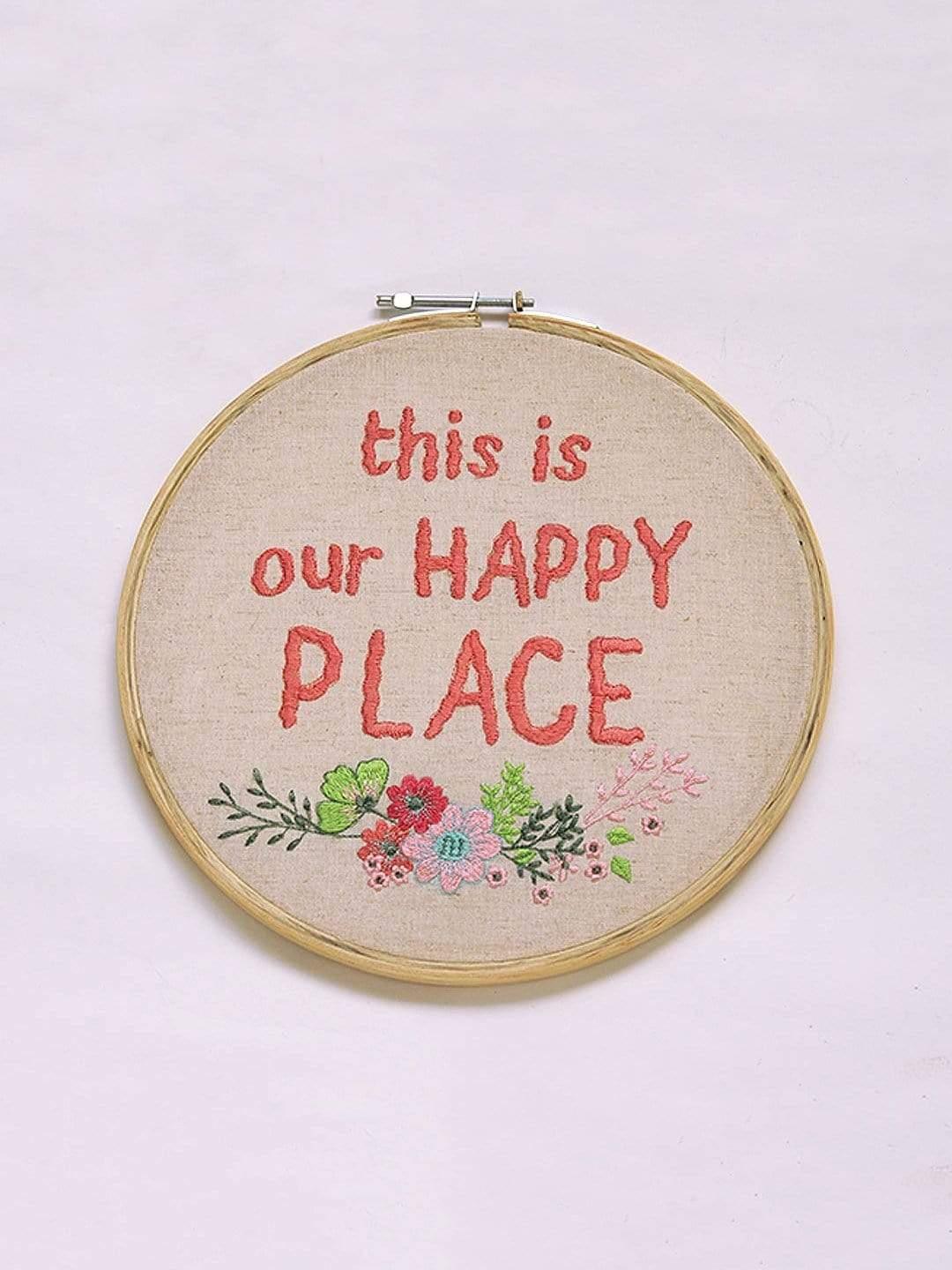 This Is Our Happy Place Wall Hoop - The Wishing Chair