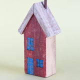  Tiny Homes Wooden Paperweight - Red - Tiny Homes Wooden Paperweight - Red - The Wishing Chair 
