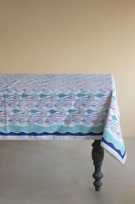  Topiary Garden Table Cloth - 6 seater - Topiary Garden Table Cloth - 6 seater - The Wishing Chair 