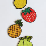  Tropical Goodness Hand Embroidery Beaded Coasters -Set of 4 - Tropical Goodness Hand Embroidery Beaded Coasters -Set of 4 - The Wishing Chair 