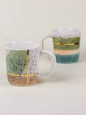  Verdant Valley Mugs- Set Of 2 - Verdant Valley Mugs- Set Of 2 - The Wishing Chair 