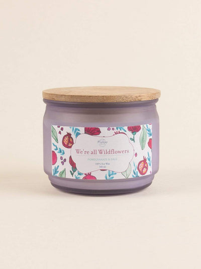 We're All Wildflowers Jar Candle