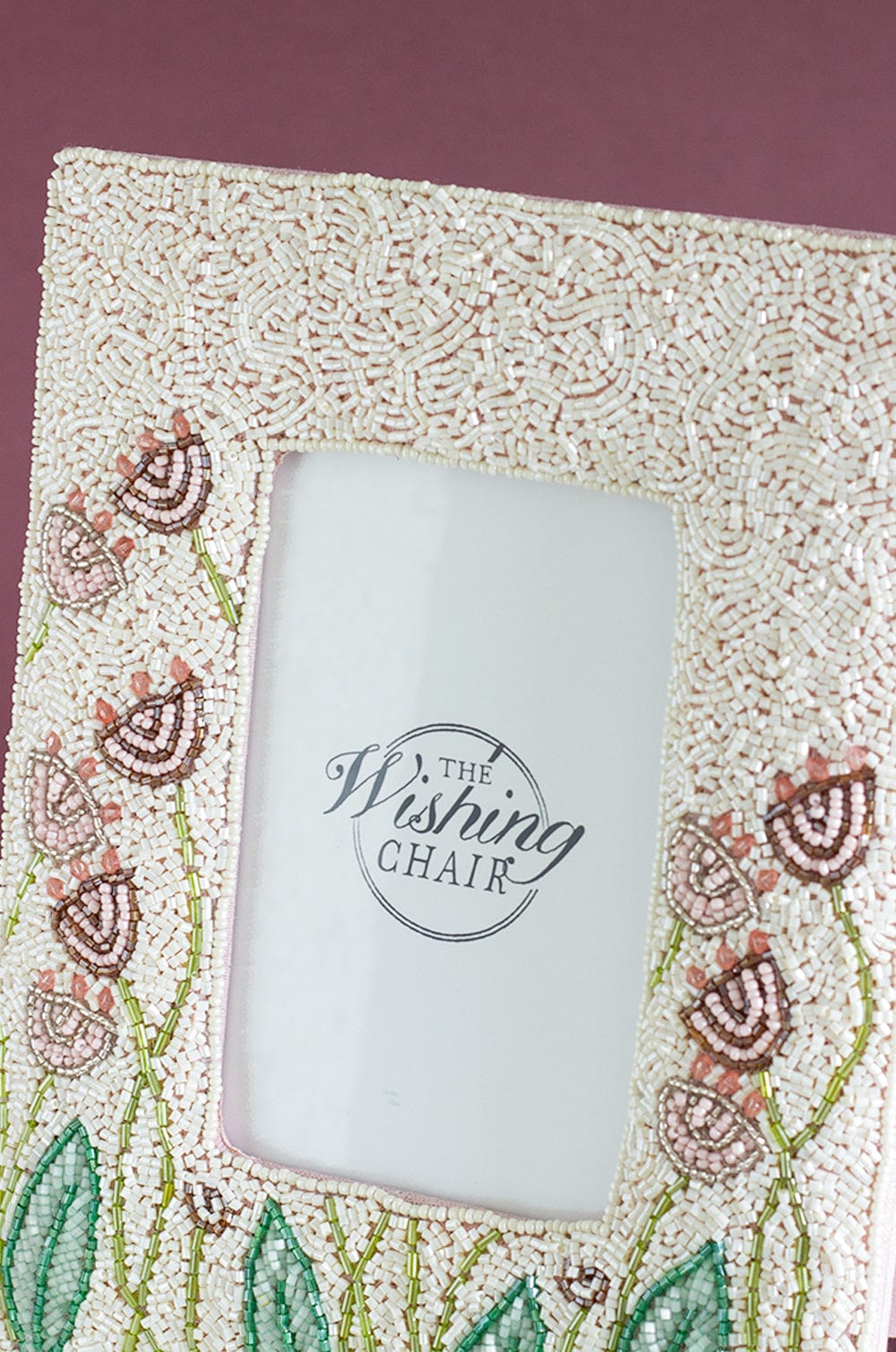  Wildflowers Beaded Photoframe - Wildflowers Beaded Photoframe - The Wishing Chair 