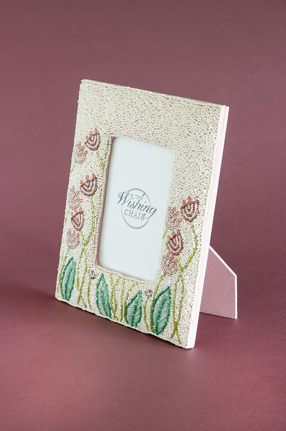  Wildflowers Beaded Photoframe - Wildflowers Beaded Photoframe - The Wishing Chair 