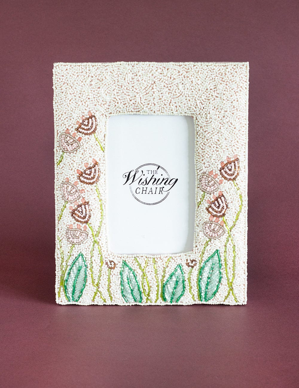  Wildflowers Beaded Photoframe - Wildflowers Beaded Photoframe - The Wishing Chair 