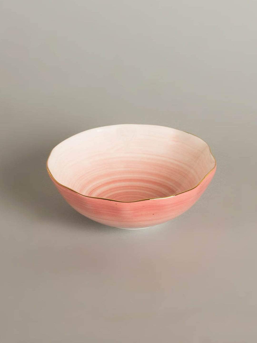 Blossom Pink Watercolor Magic Medium Bowl