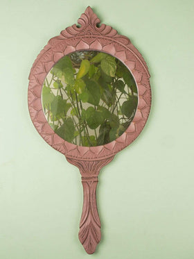   Wisteria Wall MirrorFrequently Asked Questions about this product:
Q. Where can I put this? 
A. You can plop this into any space that could use a soft touch, and marvel as your 'once' lWisteria Wall MirrorThe Wishing Chair - Wisteria Wall Mirror - The Wishing Chair  - Wisteria Wall Mirror - The Wishing Chair 