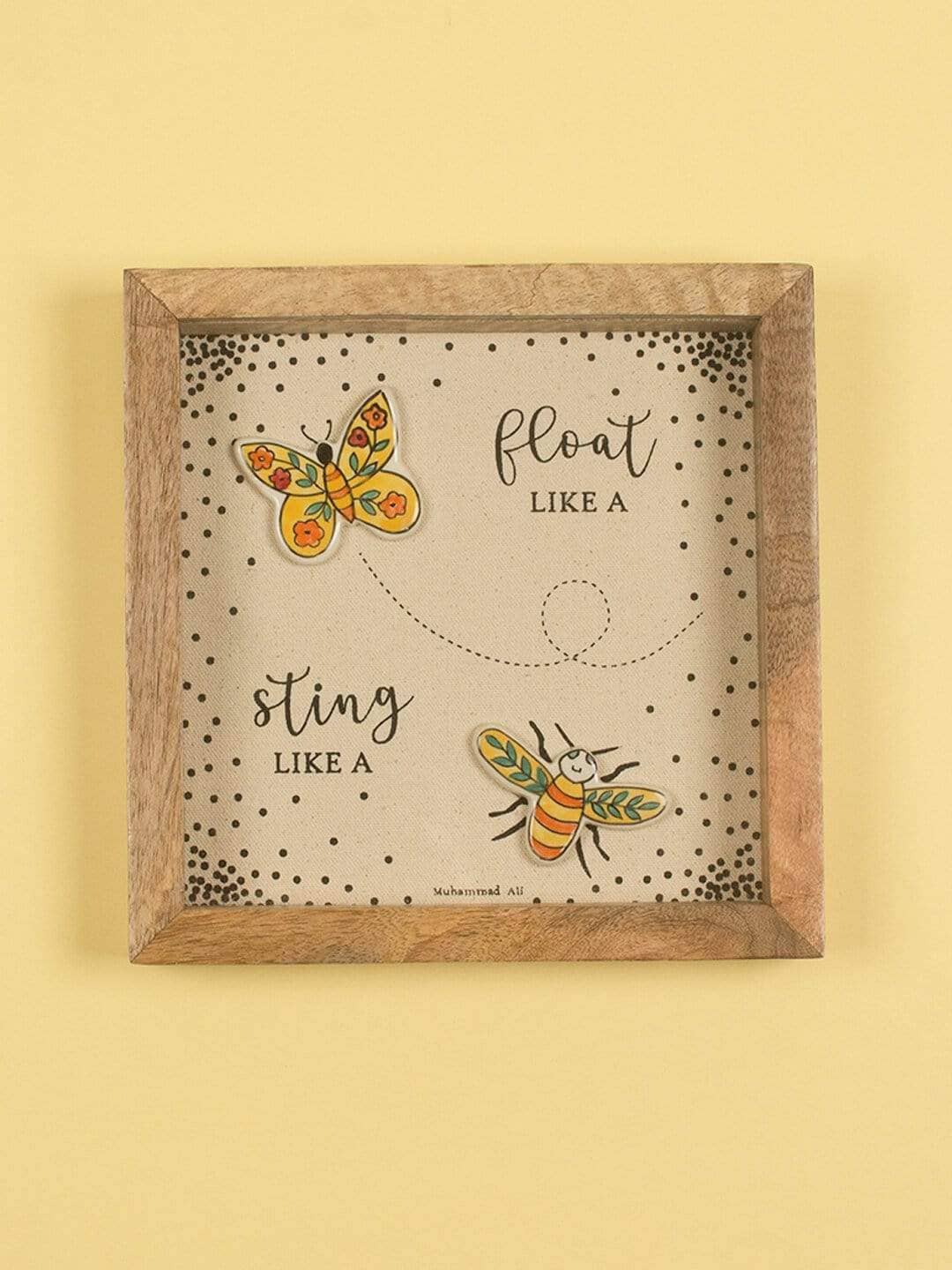 Float and Sting Shadow Box