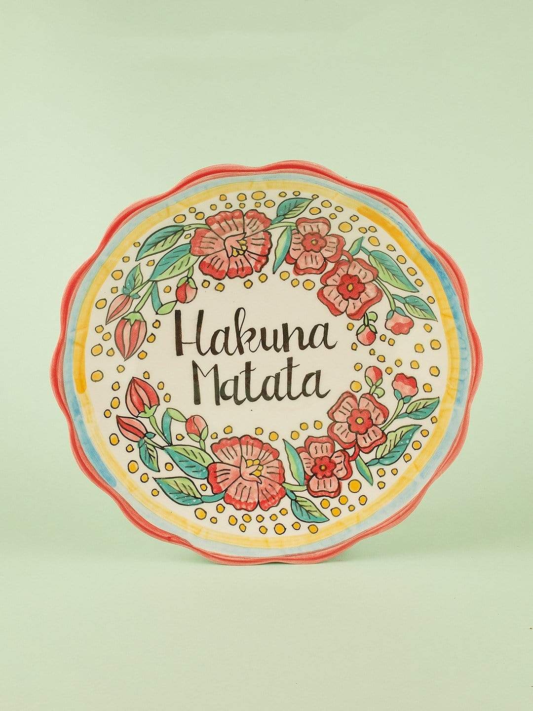 Hakuna Matata Wall Plate