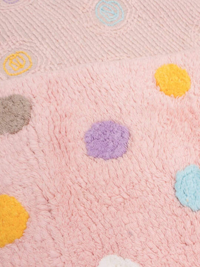 Hello Polka Dots Cotton Bathmat