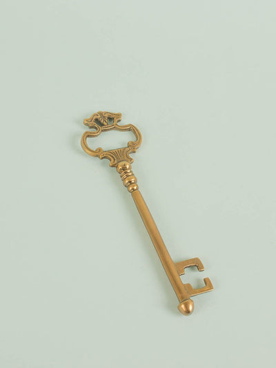 Key Bottle Opener- Brass Antique