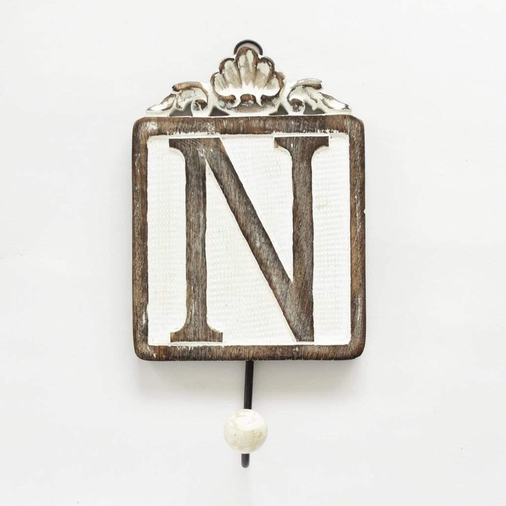 Letter Wall Hook / N - The Wishing Chair