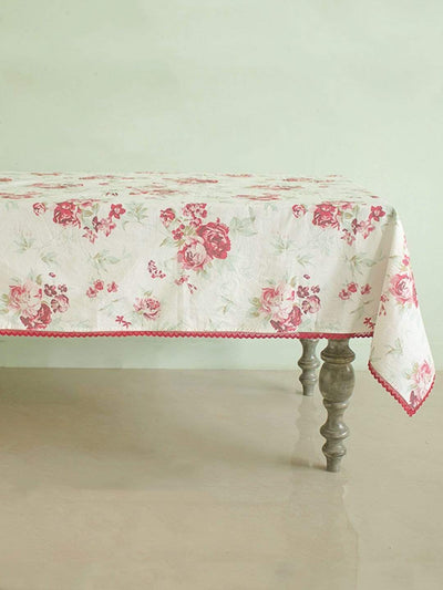 Red Rose Table Cover