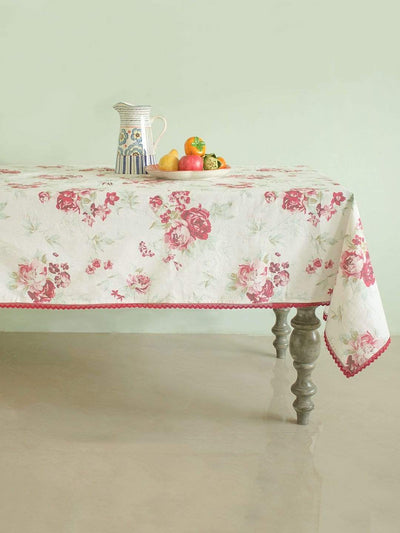 Red Rose Table Cover