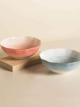  Watercolor Magic Medium Bowl - Watercolor Magic Medium Bowl - The Wishing Chair 