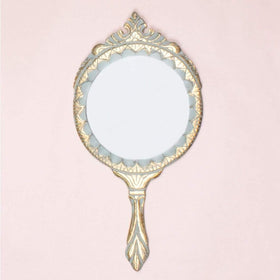  Wisteria Wall Mirror / Mint GreenWisteria Wall Mirror / Mint GreenThe Wishing Chair - Wisteria Wall Mirror / Mint Green - The Wishing Chair 