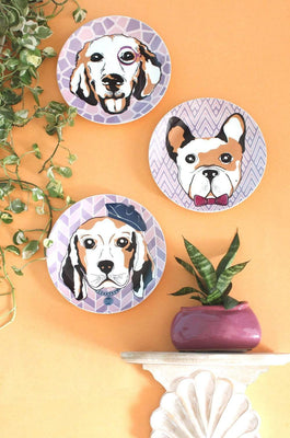  Woof Woof Wall Plate - Woof Woof Wall Plate - The Wishing Chair 