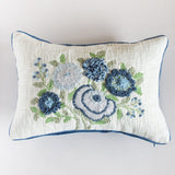  Yara Embroidered Cushion Cover - Yara Embroidered Cushion Cover 14"X20" - The Wishing Chair 