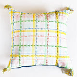  Zelda Embroidered Cushion Cover -  18 Inch X 18 Inch - Zelda Embroidered Cushion Cover -  18 Inch X 18 Inch - The Wishing Chair 