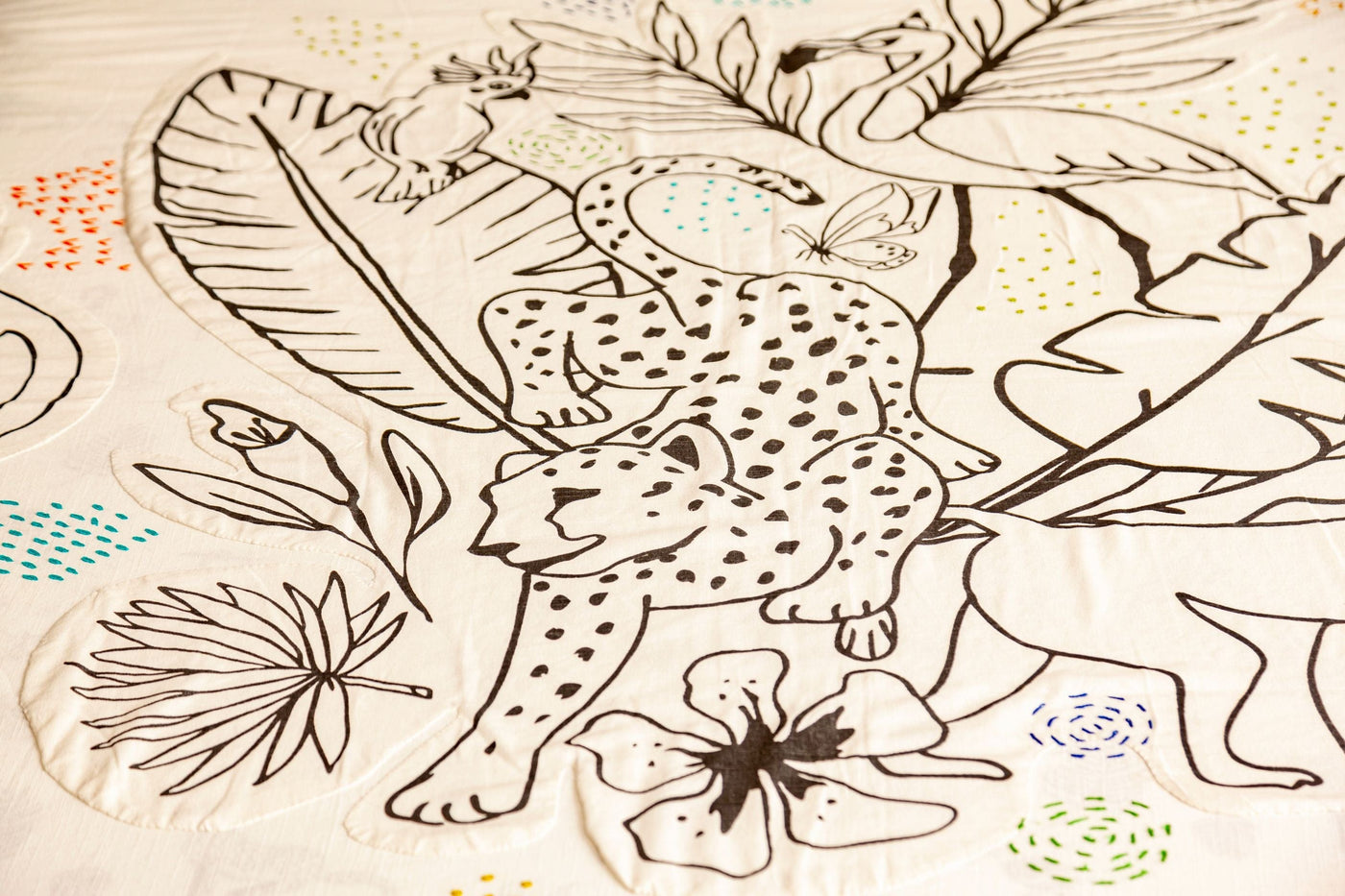 Zookeeper My Colouring Bed Cover-double