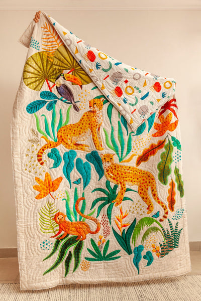 Zookeeper The Forest is my Playground Quilt