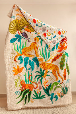  Zookeeper The Forest is my Playground Quilt - Zookeeper The Forest is my Playground Quilt - The Wishing Chair 